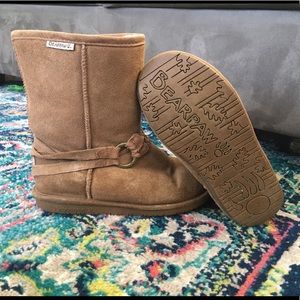 Gently used Adele Bearpaw boots.